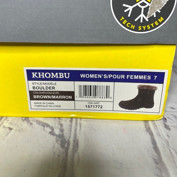 Khombu Boulder Suede Winter Boots - Picture 3 of 5